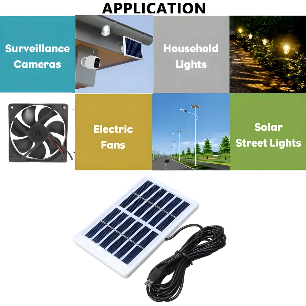 Outdoor Power Module - Panel słoneczny mini 12W 6V USB