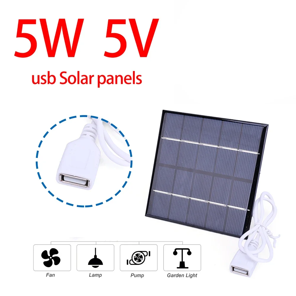 Outdoor Power Board - 5W 5V Panel słoneczny ładowarka słoneczna