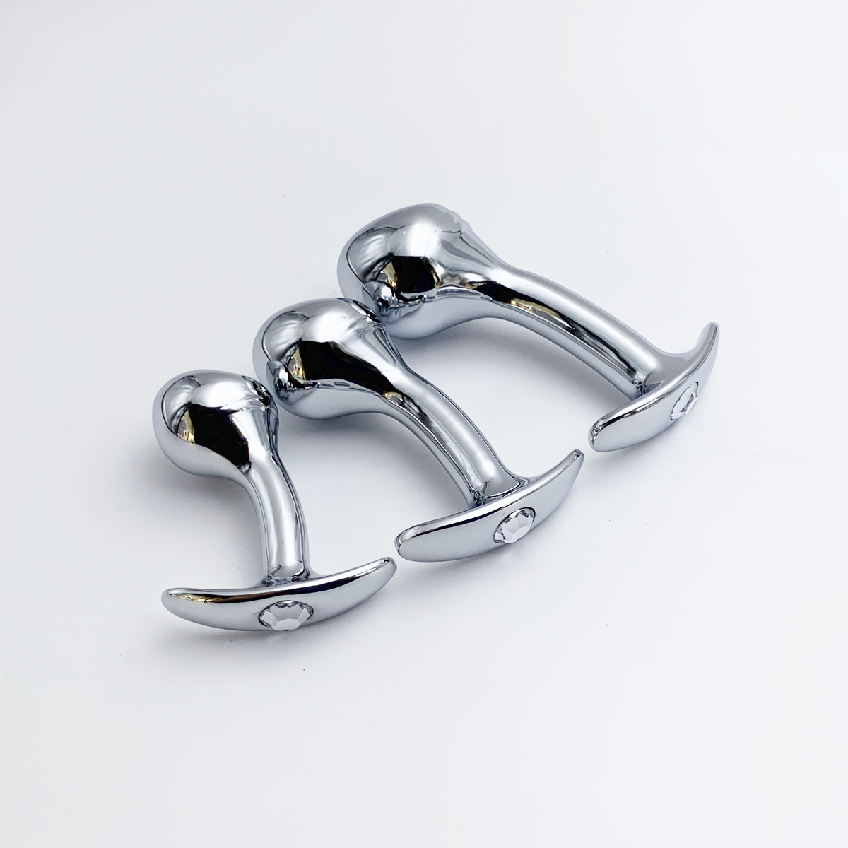 Outdoor Power Point - Metal Dildo Wtyczka analna Gem Base