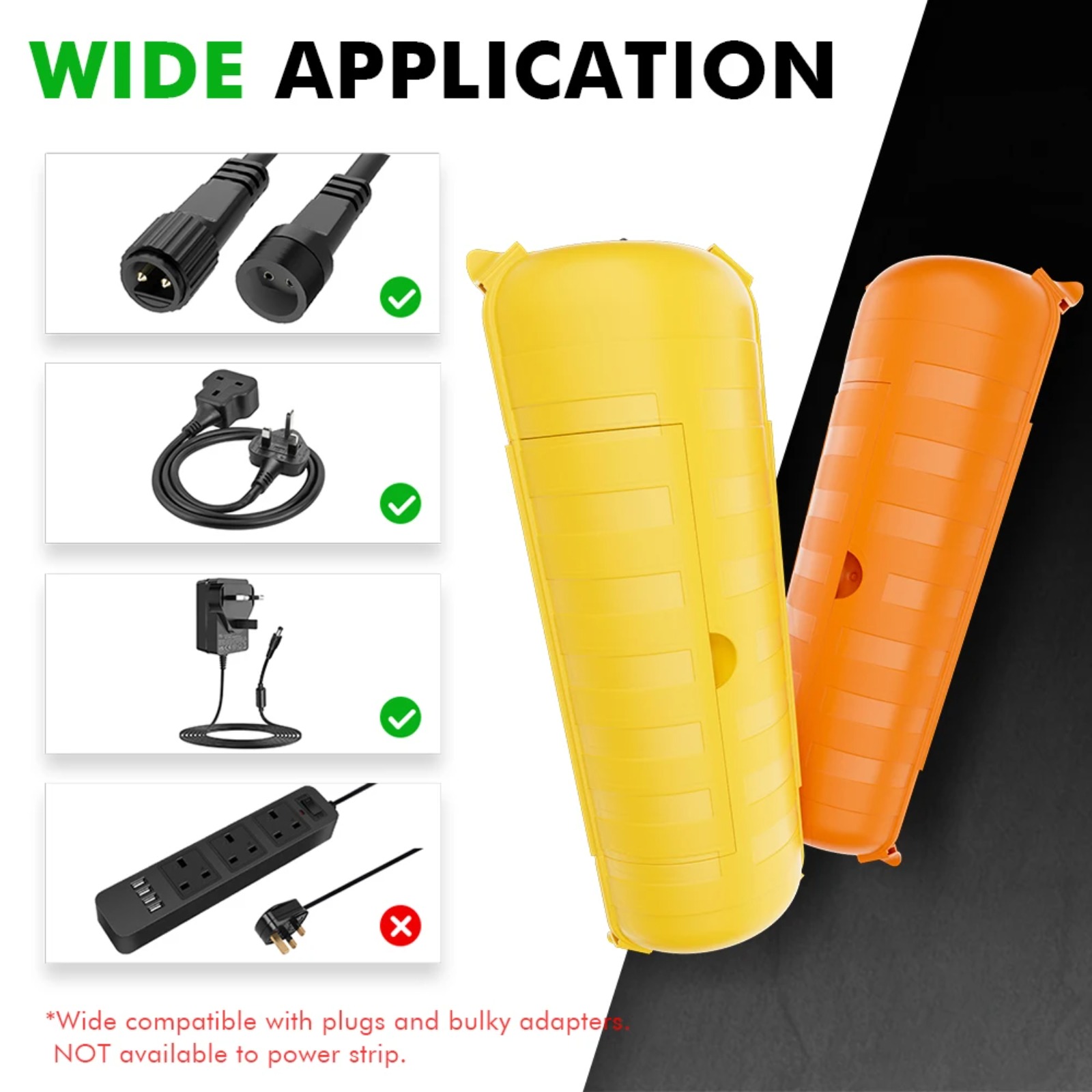 Outdoor Power Strip - Obudowa na kabel przedłużający IP44 do