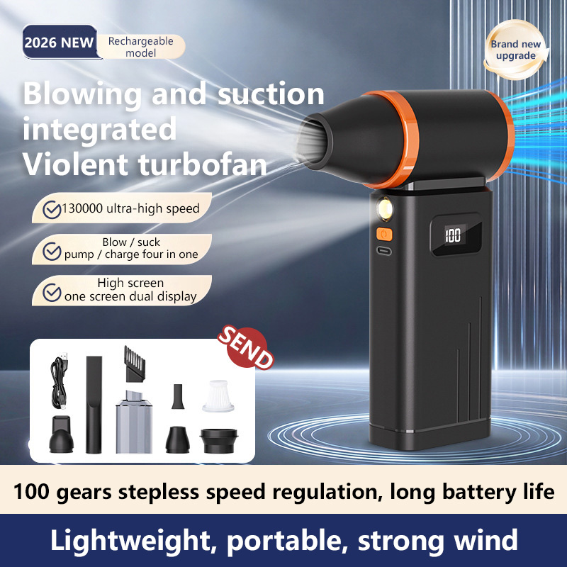 Outdoor Power Vacuum - Odkurzacz ręczny 2-w-1 z funkcją ssania