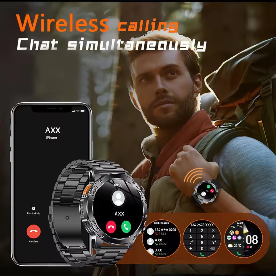 Nowy męski smartwatch sportowy – Outdoor Power Meter Box recenzja i cena