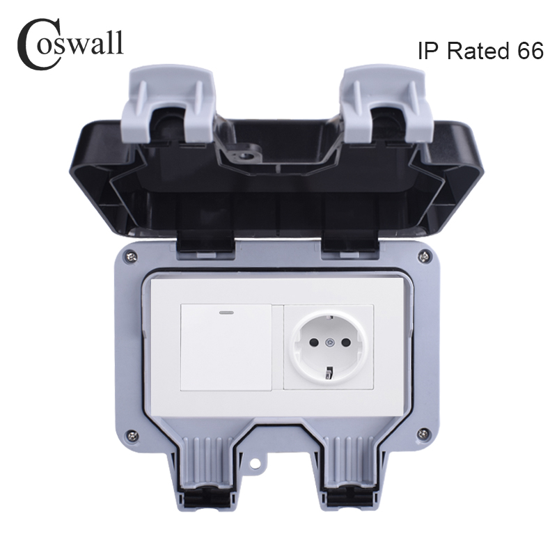 Coswall IP66 odporne na warunk – Outdoor Power Outlet Waterproof recenzja i cena