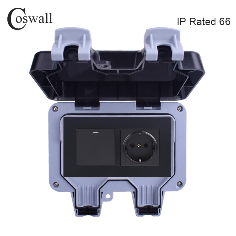 Coswall IP66 odporne na warunk – Outdoor Power Outlet Waterproof recenzja i cena