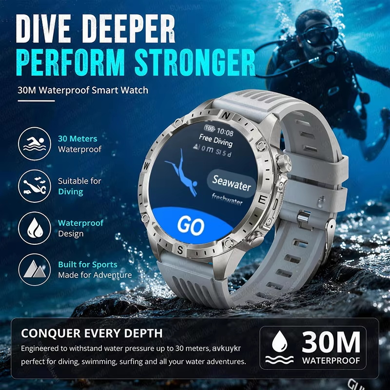 T-Rex3 Pro Nowy Smartwatch GPS – Outdoor Power Meter Box recenzja i cena