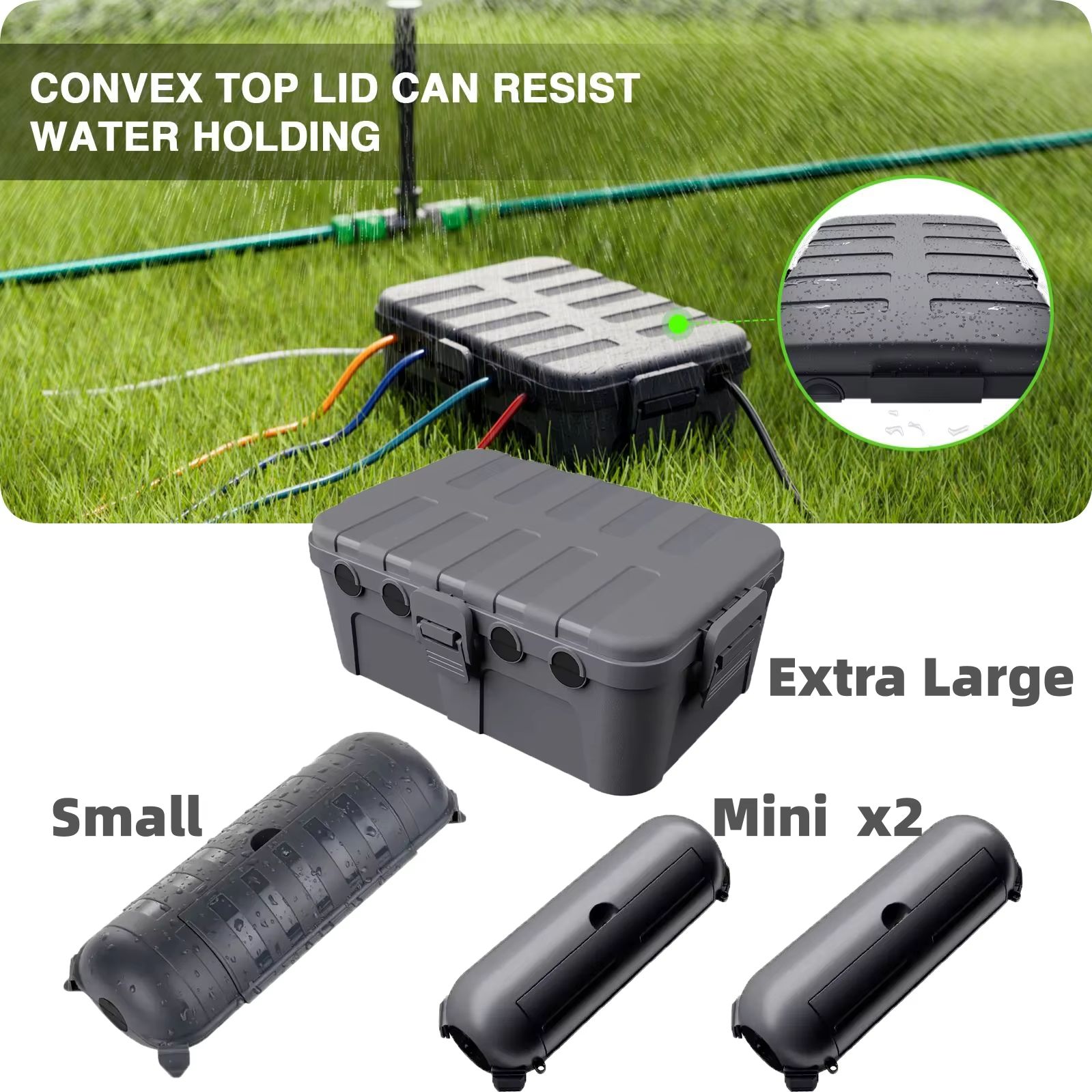 Duże, wodoodporne osłony kablo – Outdoor Power Point Cover recenzja i cena