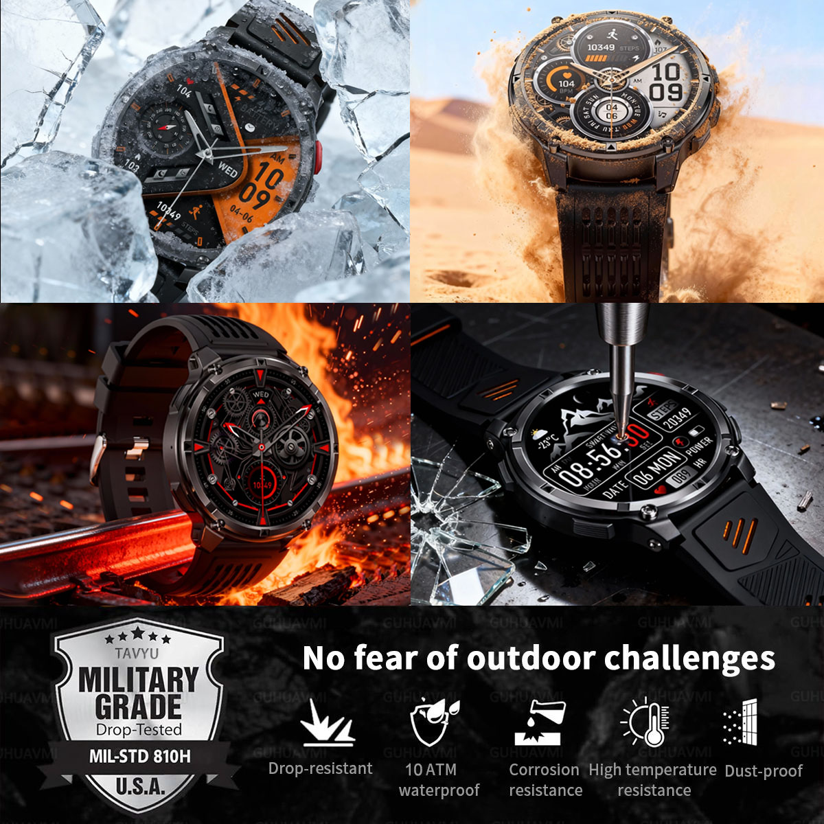 Nowy Wojskowy Smartwatch T-Rex – Outdoor Power Meter Box recenzja i cena