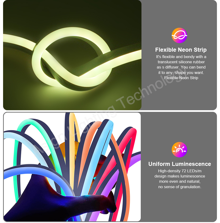 Taśma LED Neon RGB 220V z wtyc – Outdoor Power Strip recenzja i cena