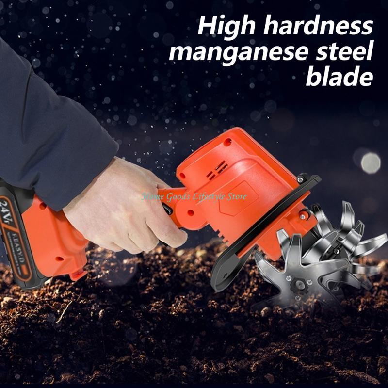 E74E Mini kultywator akumulato – Garden Tiller Mini recenzja i cena