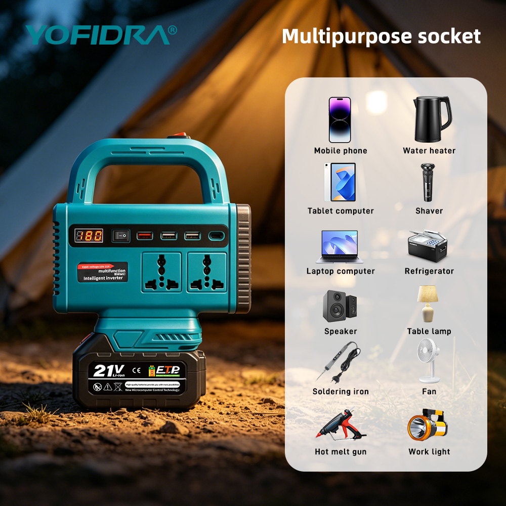 Przetwornica napięcia YOFIDRA  – Outdoor Power Point recenzja i cena