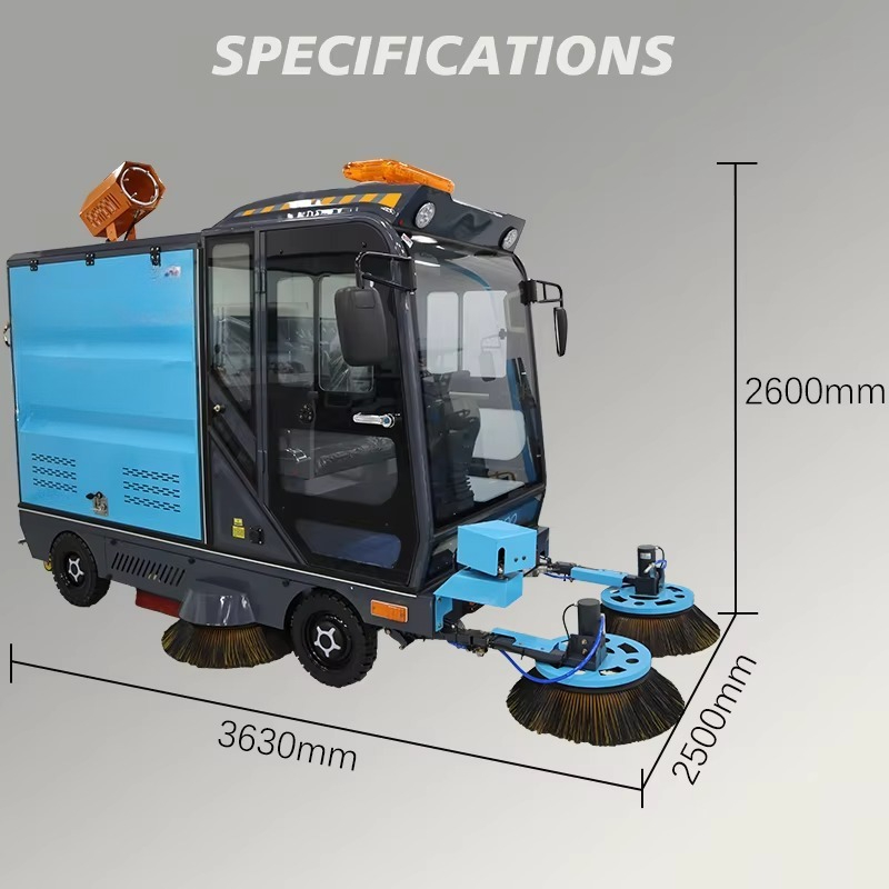 Elektryczna zamiatarka uliczna – Outdoor Power Vacuum recenzja i cena