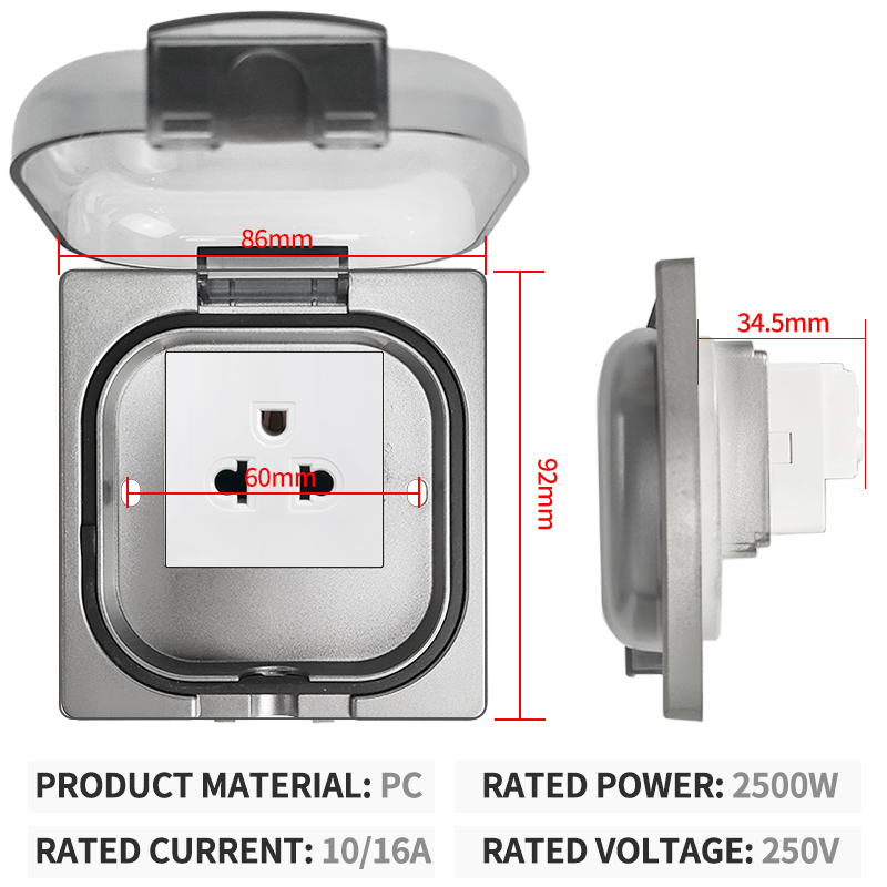 Wodoodporne gniazdo zewnętrzne – Outdoor Power Outlet Waterproof recenzja i cena