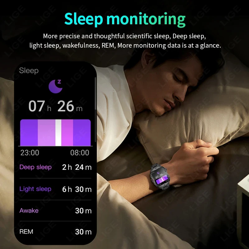LIGE Outdoorowy Smartwatch Spo – Outdoor Power Meter Box recenzja i cena